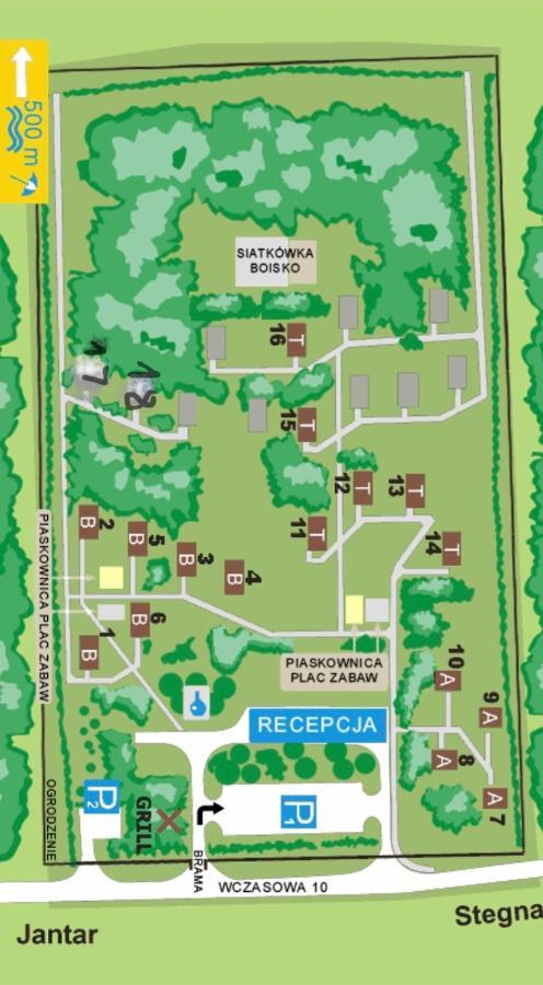 Lesnik Bungalow Stegna - Domki Letniskowe Nad Morzem Buitenkant foto